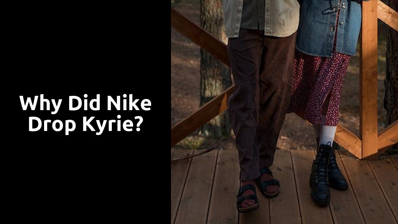 Why did Nike drop Kyrie?