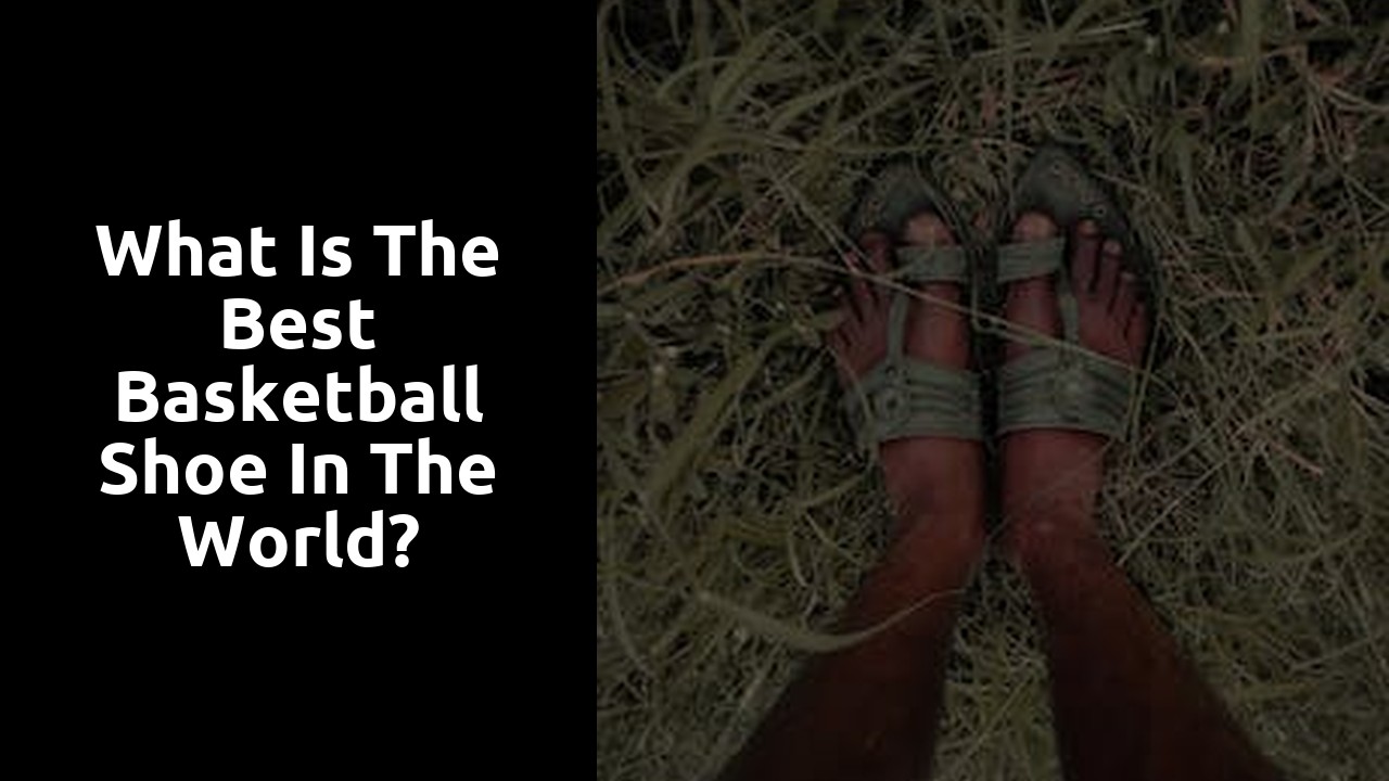What is the best basketball shoe in the world?
