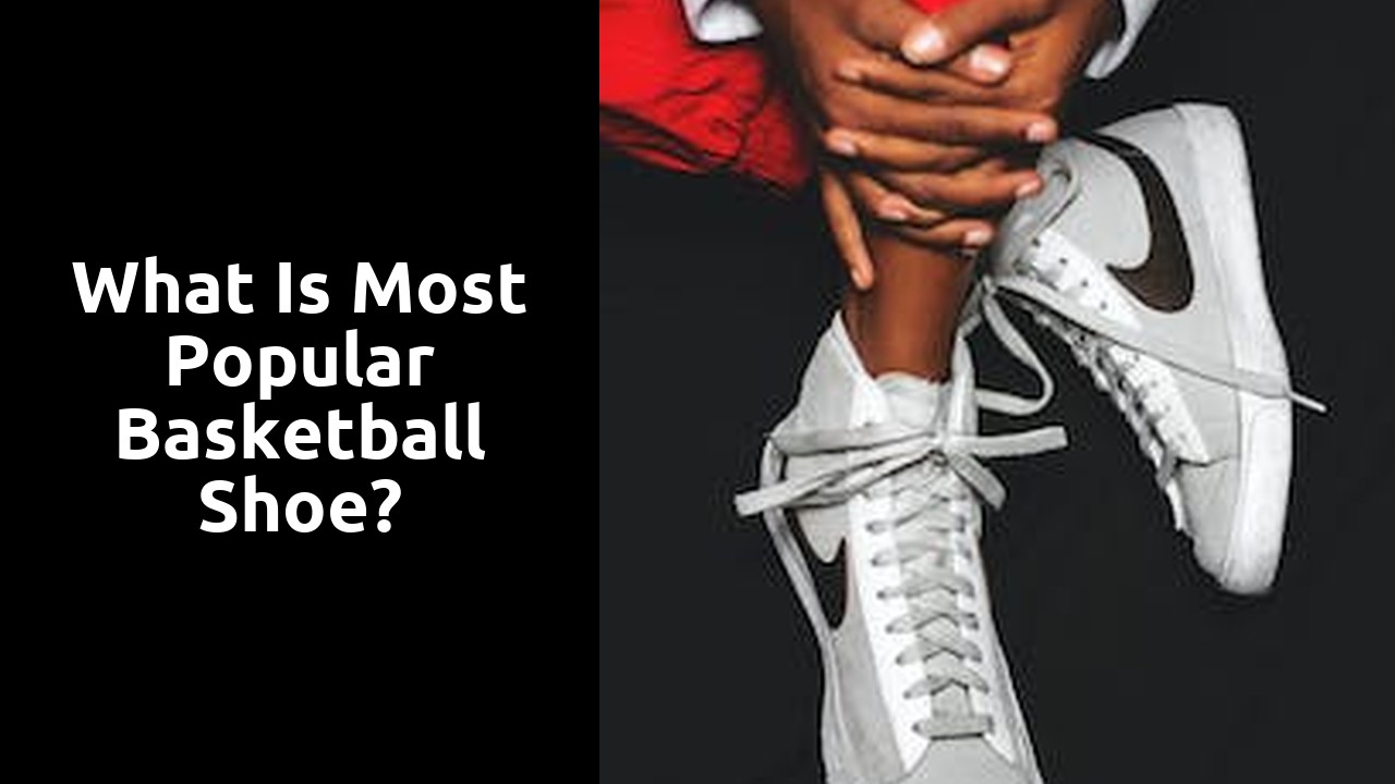 What is most popular basketball shoe?