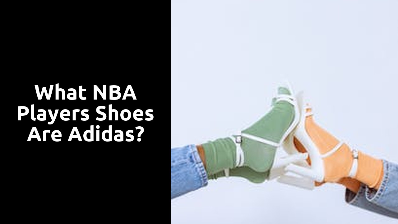 What NBA players shoes are Adidas?