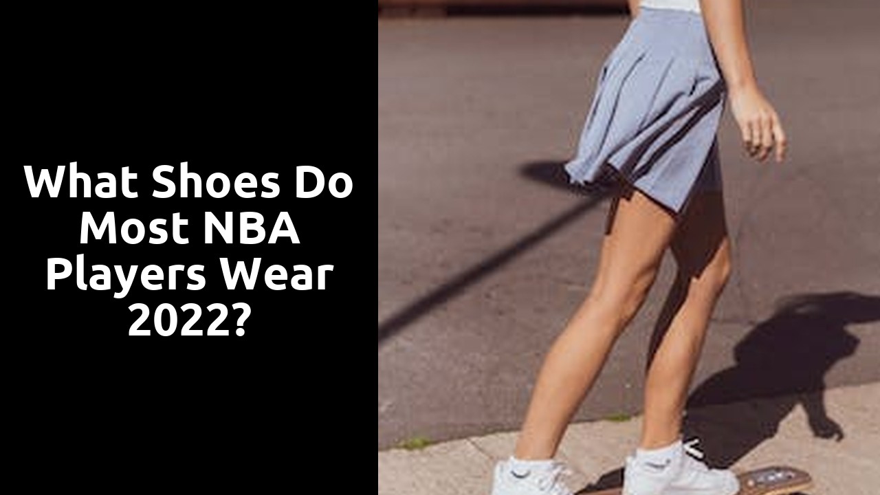 What shoes do most NBA players wear 2022?